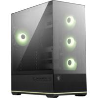 MSI MSI GEH Midi MAG PANO 110R PZ Midi-tower PC-behuizing Zwart 4 voorgeïnstalleerde LED-ventilators