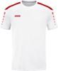 JAKO 4223K Shirt Power Km Kids - Wit/Rood - 116