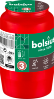 Bolsius Herdenkingslicht nr. 3 Rood