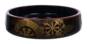 Zwarte Sushi Oke Kaza - Lacquerware - 25 x 6cm