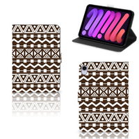 iPad Mini 6 (2021) Tablet Hoes Aztec Brown