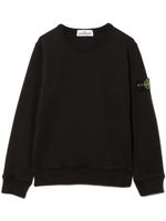 Stone Island Junior sweat à patch logo - Noir - thumbnail