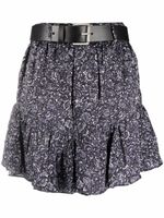 Michael Michael Kors minijupe à taille ceinturée - Noir