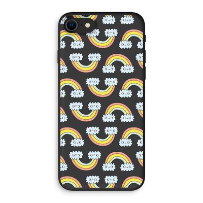 Regenboog: iPhone 8 Biologisch afbreekbaar hoesje