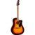 Fender California Standard Redondo CE 3 color sunburst elektrisch-akoestische westerngitaar