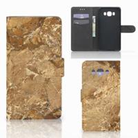 Samsung Galaxy J7 2016 | Bookcase | Marmer Creme
