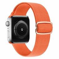Solo Loop Nylon bandje - Koraal - Geschikt voor Apple Watch 44mm / 45mm / 46mm / 49mm