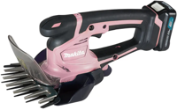 Makita um600dsap cxt 12 v max grasschaar (roze) 2,0 ah accu (1 st), lader, in doos