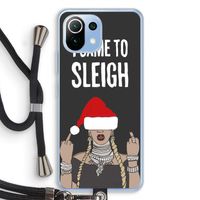 Came To Sleigh: Xiaomi Mi 11 Lite Transparant Hoesje met koord