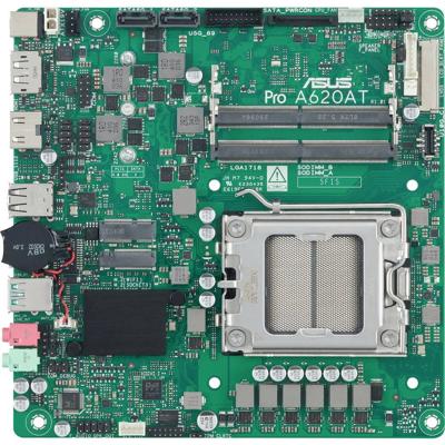 Asus PRO A620AT-CSM Moederbord Socket AMD AM5 Vormfactor Mini-ITX Moederbord chipset AMD® A620A
