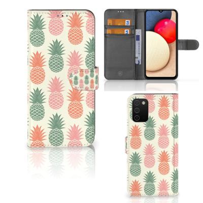 Samsung Galaxy A03s | Book Cover | Ananas