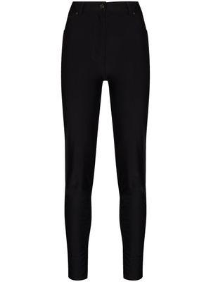 TOM FORD jean skinny à effet verni - Noir