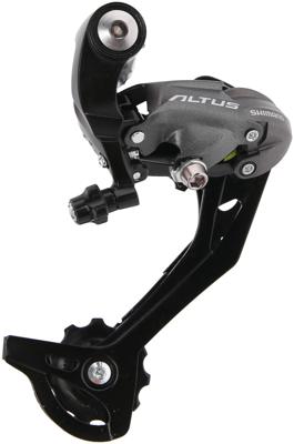 SHIMANO achterderailleur "altus rd-m370" shim.rear derail.altus rdm370 9sp long bl.