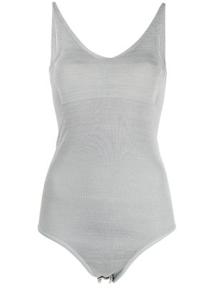 CFCL body nervuré à col v - Gris