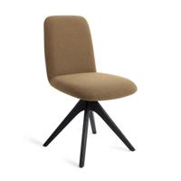 Jesper Home Eetkamerstoel 'Taiwa' Revolve Oak Black, kleur Willow