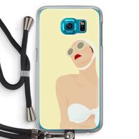 Summer: Samsung Galaxy S6 Transparant Hoesje met koord