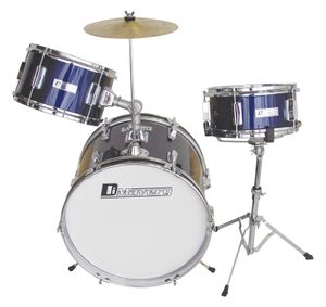 DIMAVERY JDS-203 Kids Drum Set, blue