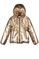 Moodstreet Meisjes winterjas - Jet - Goud