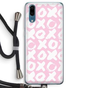 XOXO: Huawei P20 Transparant Hoesje met koord