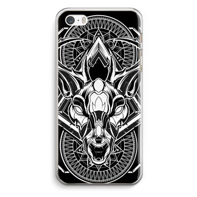 Oh Deer: iPhone 5 / 5S / SE Transparant Hoesje