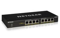 Netgear GS308PP Unmanaged Gigabit Ethernet (10/100/1000) Zwart Power over Ethernet (PoE) - thumbnail