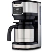 Macchina per caffè filtro digitale isolata - MEDION - 900W - 1,2L - Argento