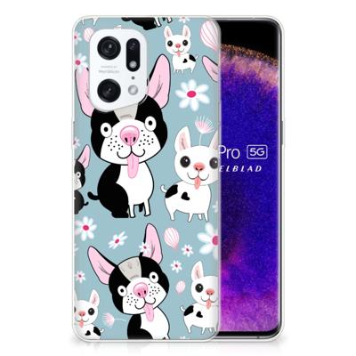 OPPO Find X5 Pro | TPU Hoesje | Hondjes