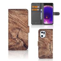 OPPO Find X5 Pro | Book Style Case | Tree Trunk