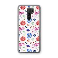 Bloemetjes: Xiaomi Redmi 9 Transparant Hoesje