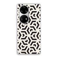 Crazy pattern: Huawei P50 Pro Transparant Hoesje