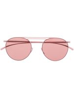 Mykita lunettes de soleil teintées à monture ronde - Rose - thumbnail