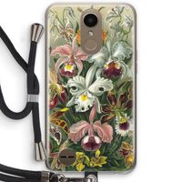 Haeckel Orchidae: LG K10 (2017) Transparant Hoesje met koord