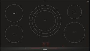 Siemens EH975LVC1E kookplaat Zwart, Roestvrijstaal Ingebouwd Inductiekookplaat zones 5 zone(s)