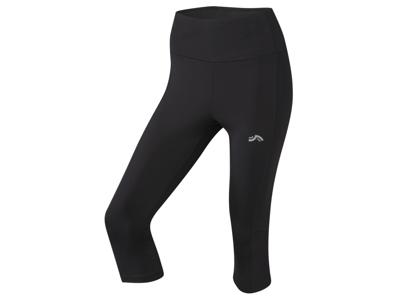 CRIVIT Dames capri hardlooplegging (Zwart, XS (32/34))