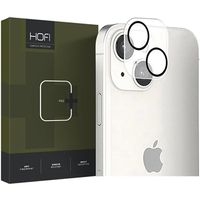 iPhone 13 Mini Hofi Cam Pro+ Cameralensbeschermer van Gehard Glas - Doorzichtig / Zwart - thumbnail