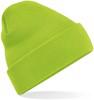 Beechfield CB45 Original Cuffed Beanie - Lime Green - One Size