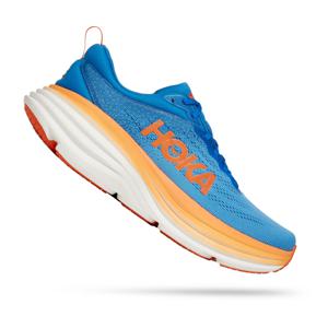 Hoka Bondi 8 wide hardloopschoenen blauw/oranje heren 43 1-3