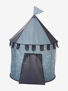 Speeltent Kasteel van stof blauw