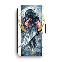 Golden Raven: iPhone XS Max Flip Hoesje