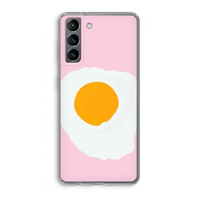 Sunny side up: Samsung Galaxy S21 Transparant Hoesje