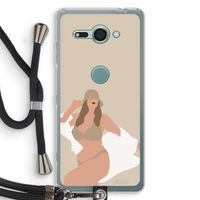 One of a kind: Sony Xperia XZ2 Compact Transparant Hoesje met koord