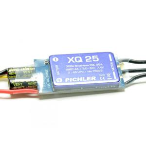 Pichler XQ+ 25 Brushless snelheidsregelaar voor RC vliegtuig Belastbaarheid (max.): 35 A