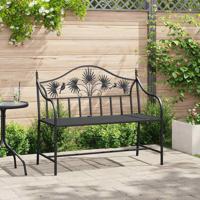 Tuinbank Zwart 104 x 54 x 93cm Staal