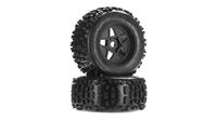 Arrma - 1/8 dBoots Backflip Monster Truck 6S Front/Rear 3.8 Pre-Mounted Tires, 17mm Hex (2) (AR510092) - thumbnail