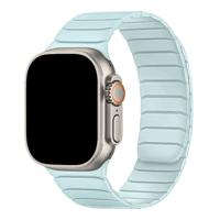 Apple Watch Bandje Vetra - Siliconen - Lichtblauw - 44, 45, 46 & 49mm Apple Watch Bandje Vetra - Siliconen - Lichtblauw - 44, 45, 46 & 49mm
