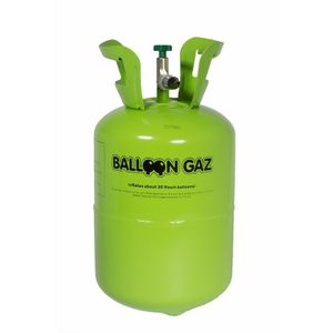 Wegwerp helium tank voor 30 ballonnen