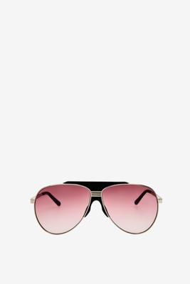 The Attico zonnebril Amelia ATTICO78C2SUN white gold/silver