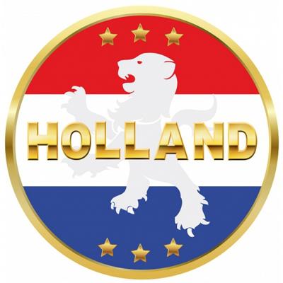 Bierviltjes Holland - 25x stuks - Nederland - versiering - onderzetter