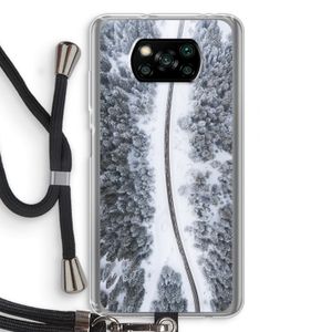 Snøfall: Xiaomi Poco X3 NFC Transparant Hoesje met koord