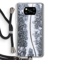 Snøfall: Xiaomi Poco X3 NFC Transparant Hoesje met koord